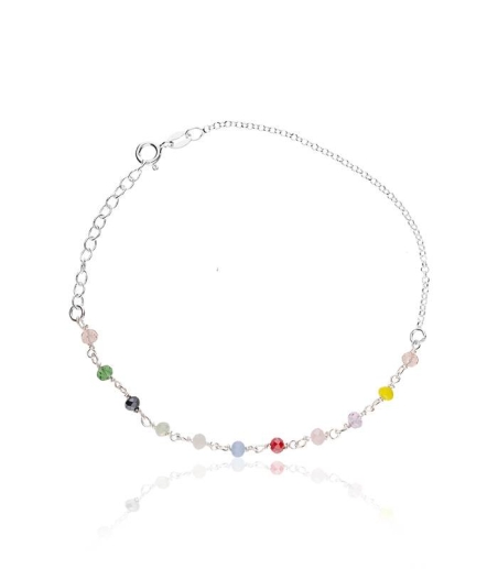 Pulsera "Rainbow" Plata de ley