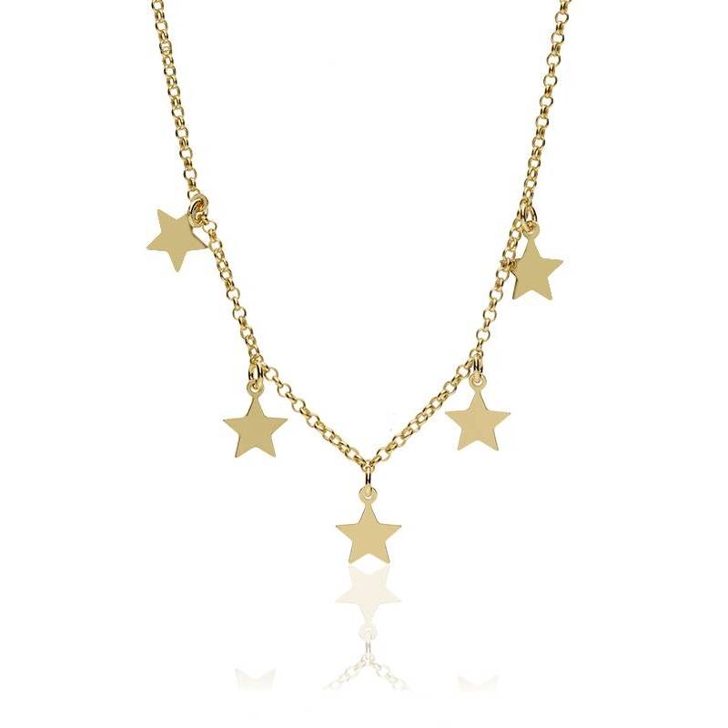 Gargantilla "Soul Stars  Plata de Ley