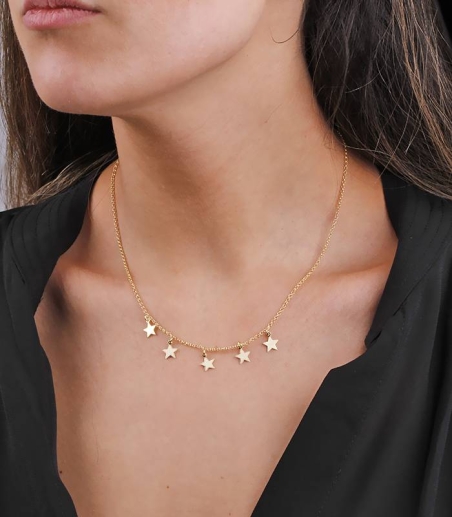 Gargantilla "Soul Stars  Plata de Ley