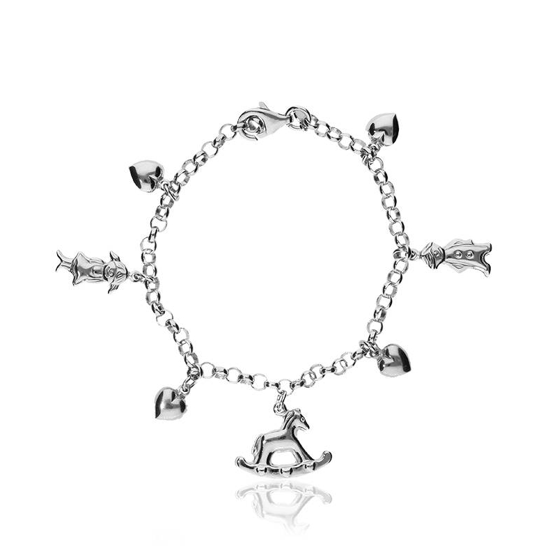 Pulsera "Chindrens" Plata de Ley