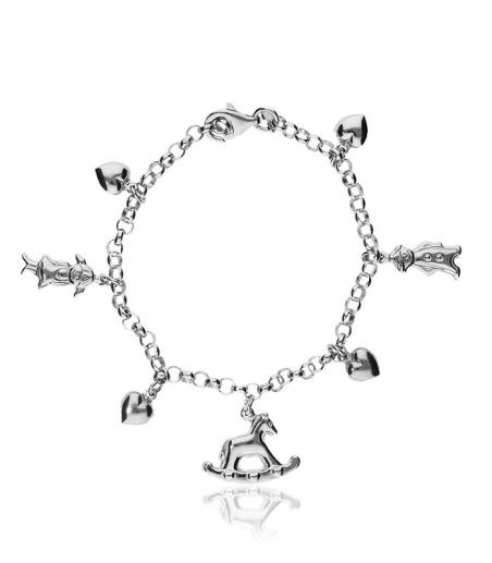 Pulsera "Chindrens" Plata de Ley