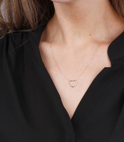 GARGANTILLA "CUORE" ORO 18K