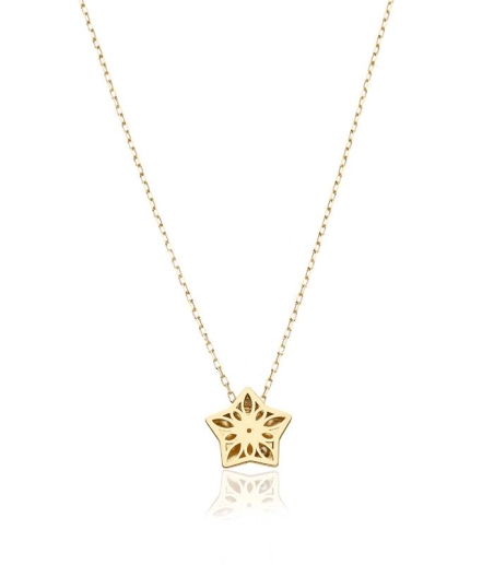 Gargantilla "Lucía" oro 18k y diamante