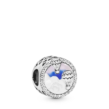 Charm Pandora en plata de ley Viaje en Globo 798061CZ