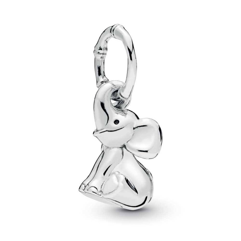 Charm colgante Pandora en plata de ley Elefante 798069