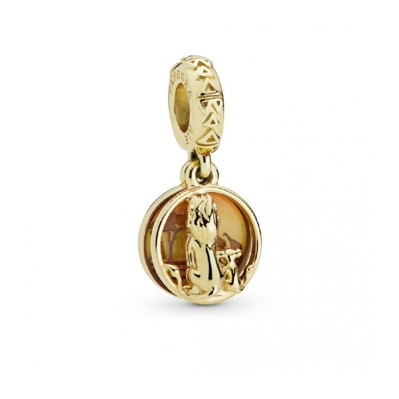 Charm Pandora Simba y Mufasa en plata de ley 768262ENMX