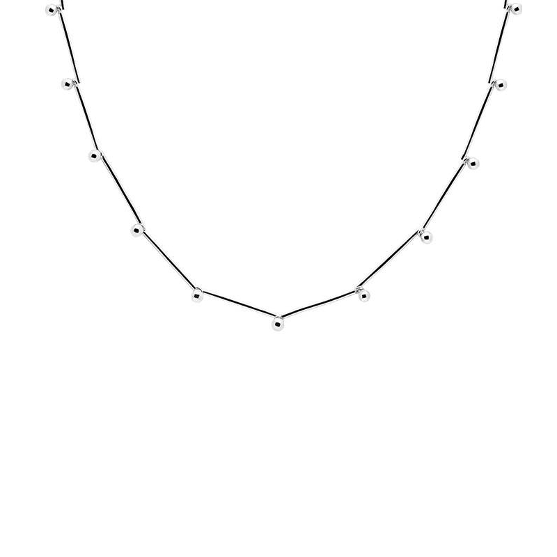 Collar Plata PDPAOLA "Aurora Silver" CO02-123-U Collar Plata PDPAOLA "Aurora Silver" CO02-123-U