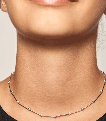 Collar Plata PDPAOLA "Bloom Silver" CO02-124-U