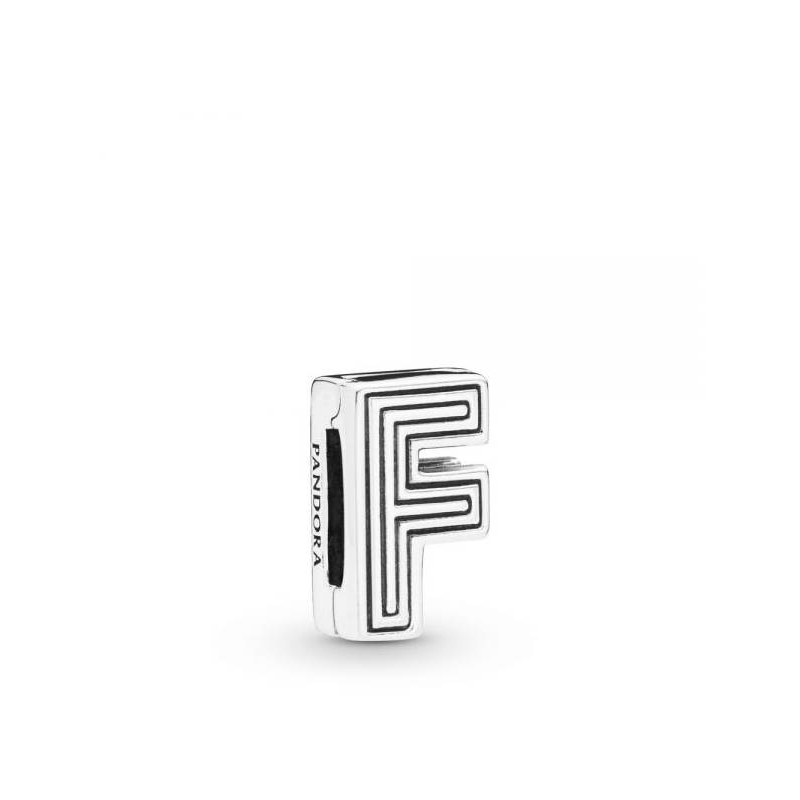 Charm Pandora Reflexions Letra F Charm Pandora Reflexions Letra F