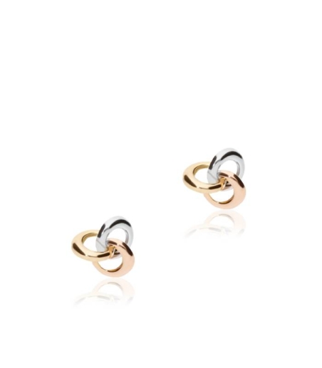 Pendientes "Isis" Oro 18k  y circonitas