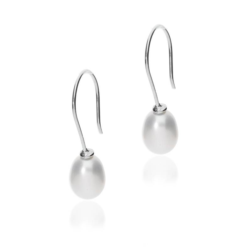 Pendientes "Hipearl" Oro Blanco 18k  y perlas cultivadas