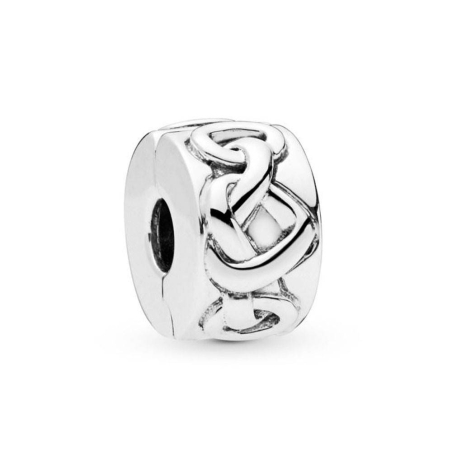 Clip Pandora Corazones Anudados 798035