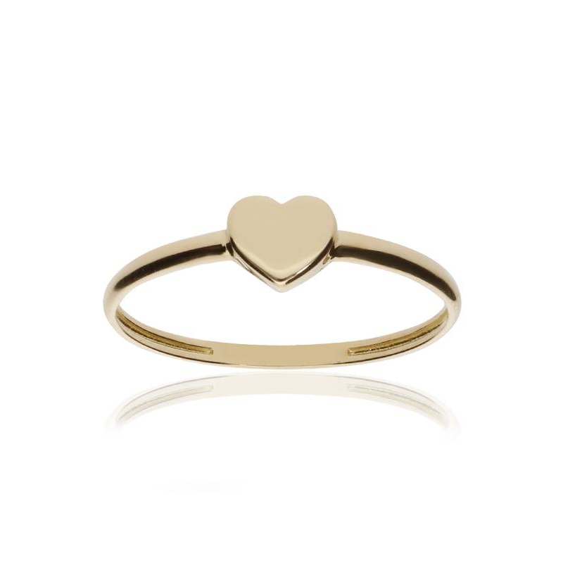 Anillo "Minimal Heart" Oro 18k