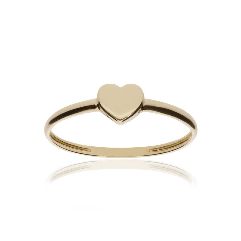 Anillo "Minimal Heart" Oro 18k