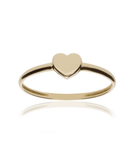 Anillo "Minimal Heart" Oro 18k