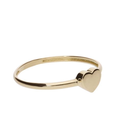 Anillo "Minimal Heart" Oro 18k