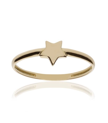 Anillo "Minimal Star" Oro 18k