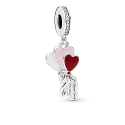 Charm Pandora Colgante Globos de Corazón 798076CZ