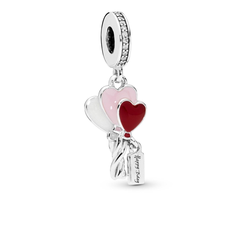 Charm Pandora Colgante Globos de Corazón 798076CZ Charm Pandora Colgante Globos de Corazón 798076CZ
