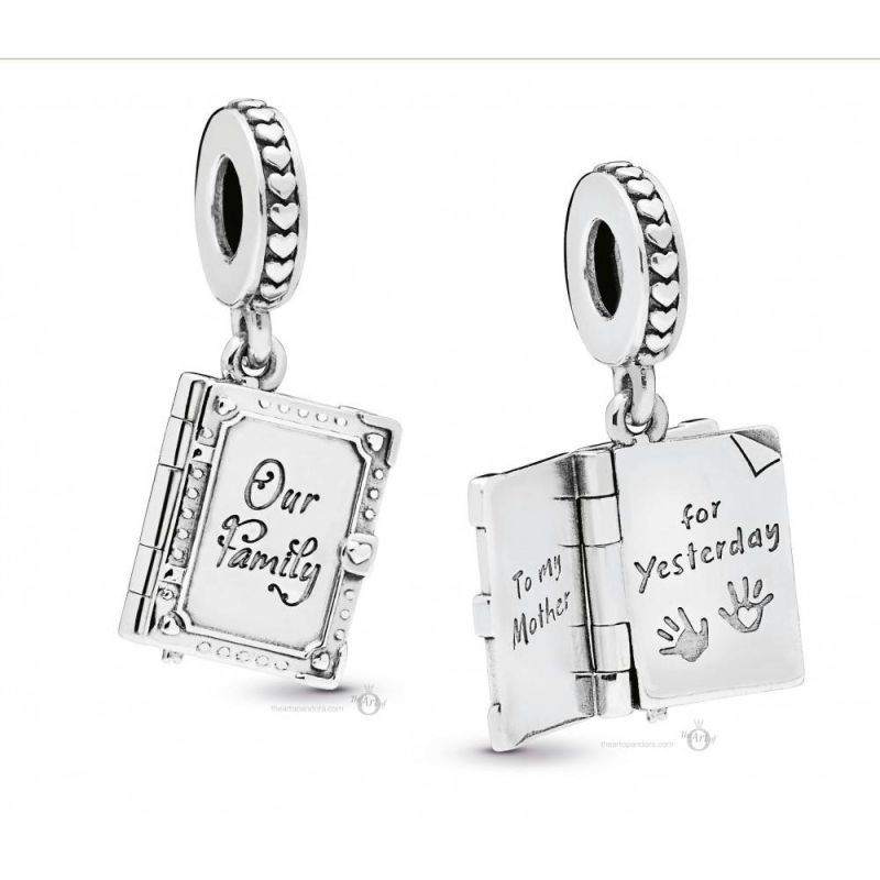 Charm Pandora Colgante Libro de Familia 798105 Charm Pandora Colgante Libro de Familia 798105