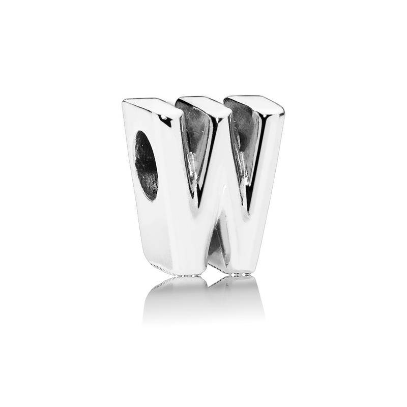 Charm Pandora Letra W 797477 Charm Pandora Letra W 797477