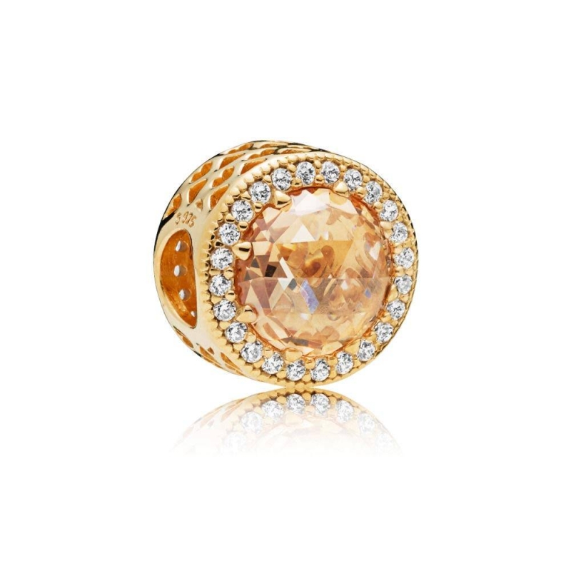 Charm Pandora Shine Corazones Radiantes Dorados 761725CLG Charm Pandora Shine Corazones Radiantes Dorados 761725CLG