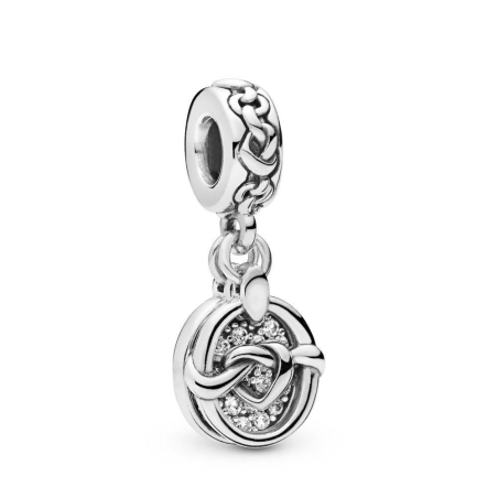 Charm Pandora Corazones Anudados 798095CZ