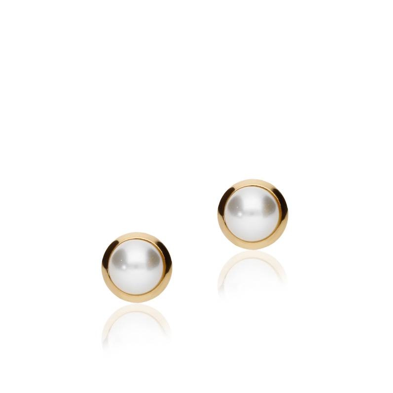 Pendientes "Karen" Oro 18k y perlas cultivadas