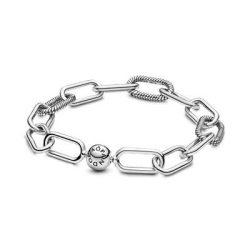 Pulsera eslabones Pandora Me en plata de ley 598373 - 5