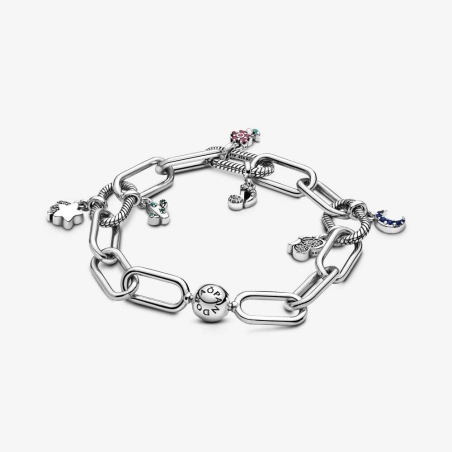 Pulsera eslabones Pandora Me en plata de ley 598373 - 5