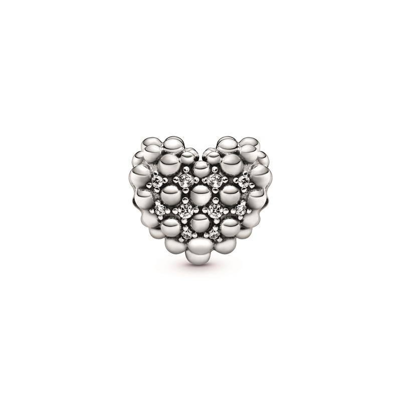 Charm PANDORA Corazón Brillante de Esferas 798681C01 Charm PANDORA Corazón Brillante de Esferas 798681C01