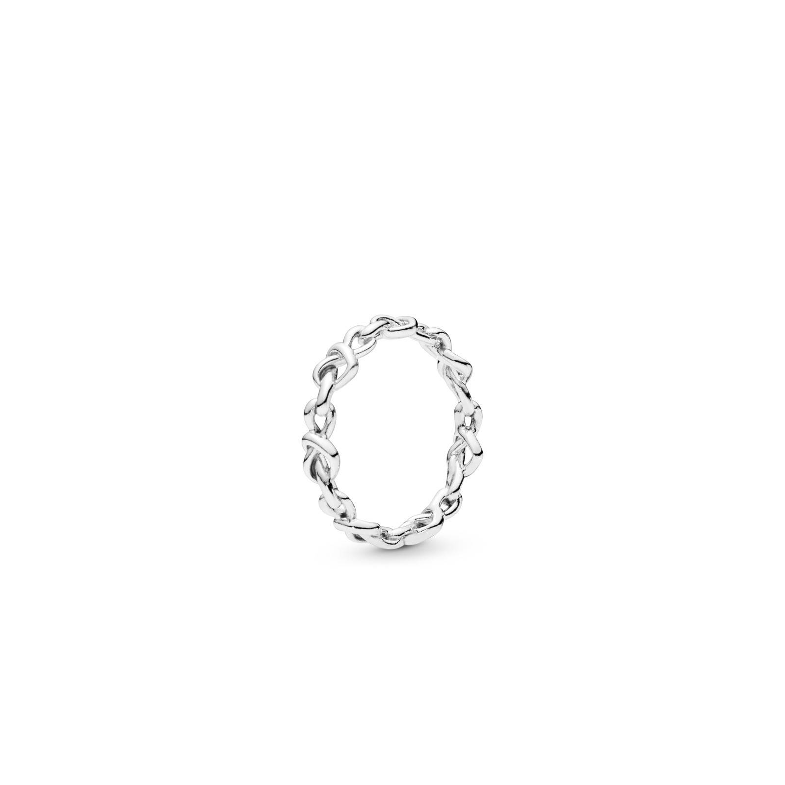 Anillo Corazones Anudados en plata de primera ley 198018