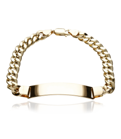 ESCLAVA ORO 18K ESLABON BARBADO