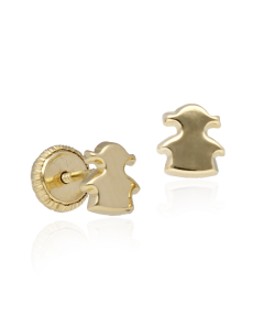 Pendientes Babydoll oro