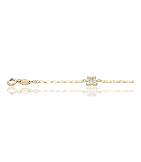 Pulsera ositos Oro 18k