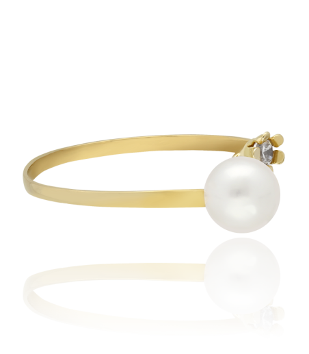 Conjunto "Moira" oro 18k P. Cultivadas