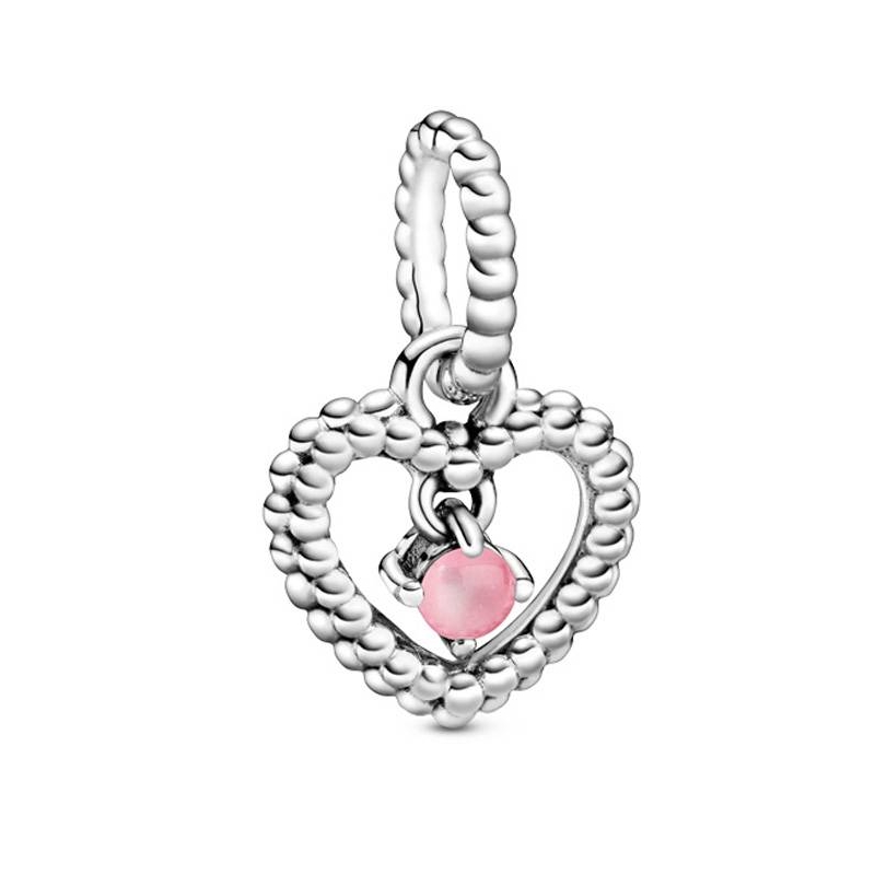 Charm Corazón Pandora en Rosa