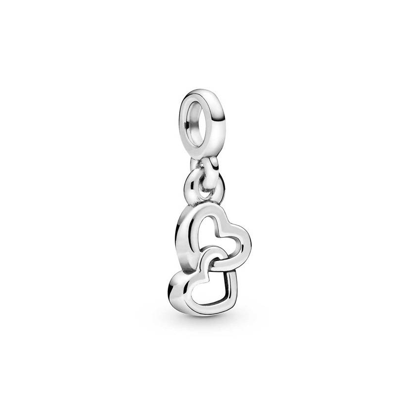 Charm Pandora Corazones enlazados 798380