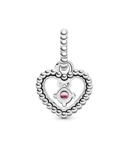 Charm Corazón Pandora en Rosa