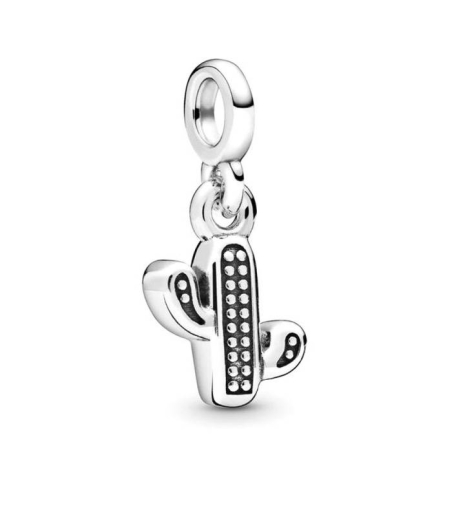 Charm Pandora Cactus con cristales verdes 798372NRG