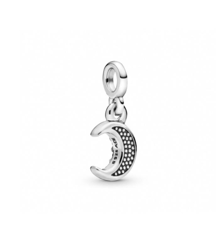 Charm Pandora Luna y Cristales azules 798375NBT