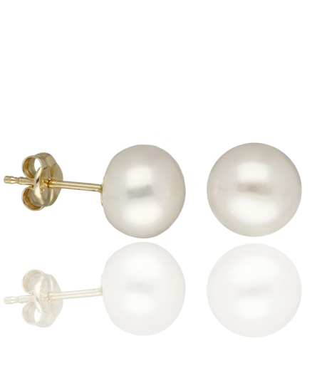 Pendientes Perlas cultivadas 8mm
