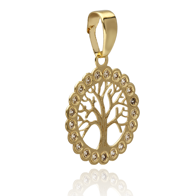 Colgante Arbol De La Vida Oro Colgante Árbol de la Vida Oro 18k