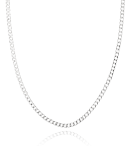 CADENA "GUIZA" PLATA DE LEY 60 CM