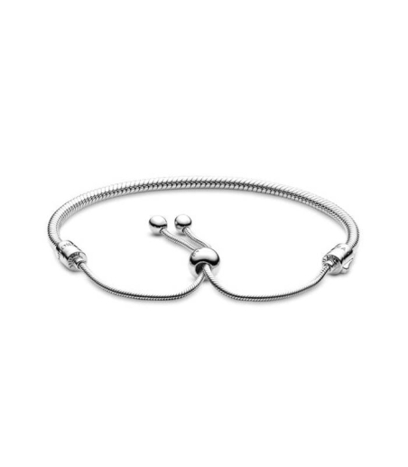 Pulsera Moments en plata de ley Deslizante para charms 597125CZ