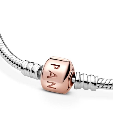 Pulsera Pandora Moments Rose para charms 580702