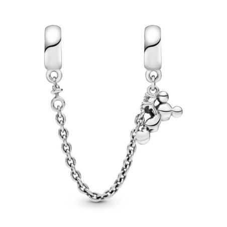 Cadena Plata de Ley Circonitas Mickey