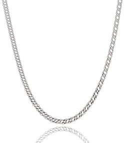 CADENA "BALI" PLATA DE LEY 50 CM