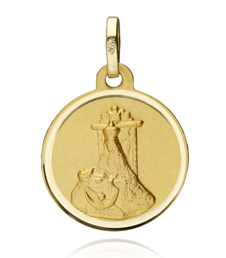 Medalla Virgen de las Angustias Oro18k