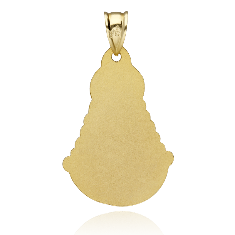 Medalla Oro 18k Virgen del Rocío Grande